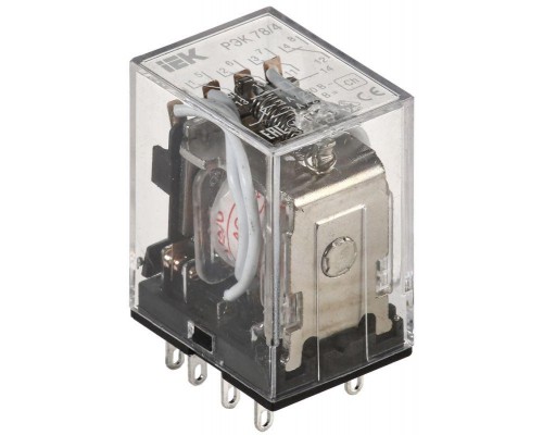 Реле РЭК 78-4 3А 24В АС ИЭК RRP20-4-03-024A