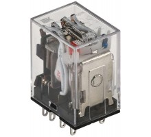 Реле РЭК 78-4(MY4) с инд. 3А 12В DC ИЭК RRP20-4-03-012D-LED
