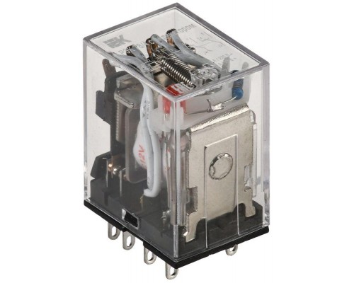 Реле РЭК 78-4(MY4) с инд. 3А 12В DC ИЭК RRP20-4-03-012D-LED