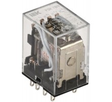 Реле РЭК 78-4(MY4) с инд. 3А 12В АC ИЭК RRP20-4-03-012A-LED