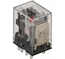 Реле РЭК 78-4(MY4) с инд. 3А 230В АC ИЭК RRP20-4-03-220A-LED