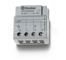 Реле шаговое электронное 1NO 10А 230В AC монтаж в коробке IP20 FINDER 139182300000PAS