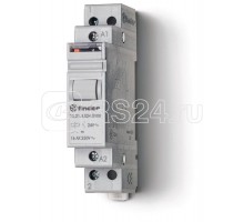 Реле шаговое модульное электромеханич. 1NO 16А2 состояния AgNi 120В AC 17.5мм IP20 FINDER 202181200000
