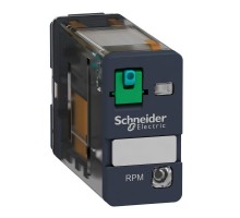 Реле силовое 1ПК 12В DC светодиод SchE RPM12JD