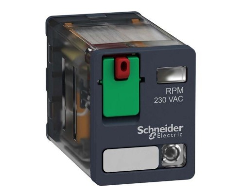 Реле силовое 2ПК 24В AC светодиод SchE RPM22B7