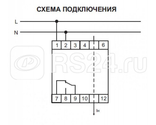 Реле тока EPP-618 (многофункциональное; диапазон контролируемых токов 0.5-50А (с внешними трансформаторами тока более до 999А); монтаж на DIN-рейке 35мм 150-250В AC 16А 1P IP20) F&F EA03.004.007
