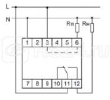 Реле тока РR-612 (2-15А монтаж на DIN-рейке 35мм 230В AC 16А 1перекл IP20) F&F EA03.003.003