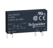 Реле твердотельное 1 фаза 35А 24В 24В SchE SSL1D03BD