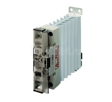 Реле твердотельное G3PE225BDC1224BYOMZ 1ф монтаж на DIN рейку/винты контроль перехода фазы через ноль управление 12..24В DC коммутация 100..240В AC 25А Omron 376273