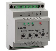 Реле выбора фаз OptiDin ПЭФ 301 УХЛ4 КЭАЗ 114066