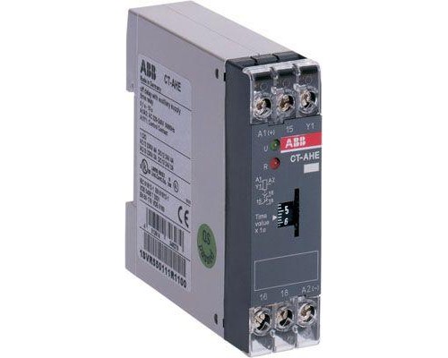 Реле времени CT-ARE (задержка на откл. без вспом. напряжения) 1 10-130В AC 0.3..30с. 1ПК ABB 1SVR550120R4100