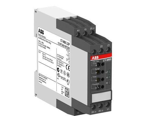 Реле времени CT-MBS.22S многофункц. 24-240В AC 24- 48В DC 0.05..300ч 2ПК винт. клеммы ABB 1SVR730010R3200