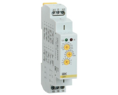Реле времени ORT многофункциональное 1 конт. 230В AС ИЭК ORT-M1-AC230V