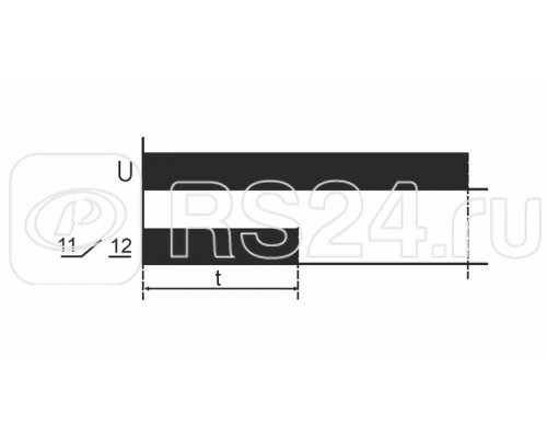 Реле времени PCA-512 (задержка выкл. 230В 8А 1перекл. IP20 монтаж на DIN-рейке) F&F EA02.001.001