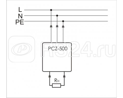 Реле времени PCZ-500 (1канал-100пар вкл. /выкл.; сут. /нед. циклы работы; функция реле напряжения; тип корпуса вилка-розетка) F&F EA02.002.012
