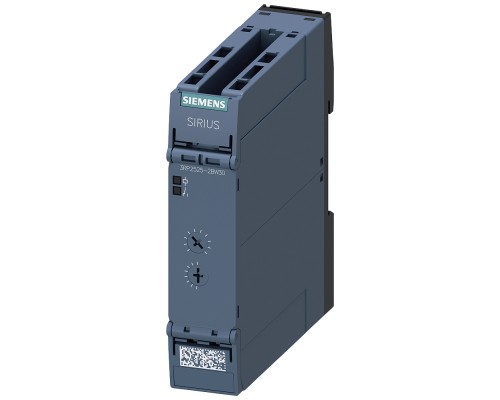 Реле времени электронное 12-240В 50/60Гц пружин. терминал Siemens 3RP25252BW30