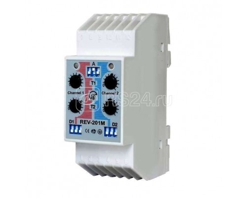 Реле времени РЭВ 201М 4 AC/DC время задержки программир. НовАтек-Электро 3425601201
