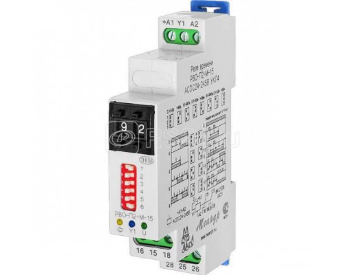 Реле времени РВО-П2-М-15 ACDC24B-245B УХЛ-4 A8302-16932306