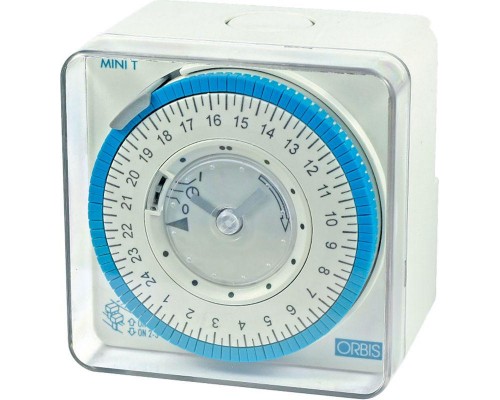 Реле времени суточное MINI T QRD шаг 15мин с рез. Orbis OB251232
