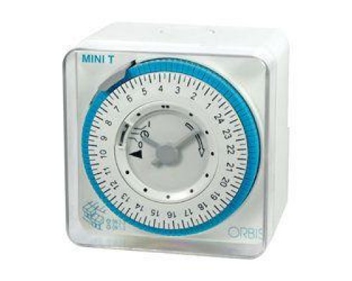 Реле времени суточное MINI T шаг 15мин без рез. Orbis OB251032