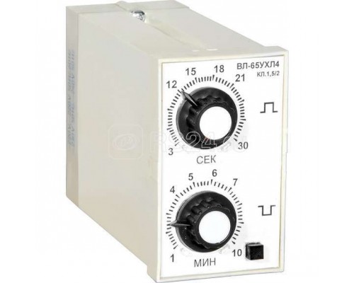 Реле времени ВЛ-65 110/220В (имп. 1-10с пауза 1-10с) РЭЛСИС A8011-76912073