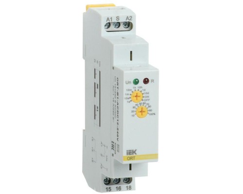 Реле задержки выключения ORT 1 конт. 12-240В AС/DC ИЭК ORT-B1-ACDC12-240V