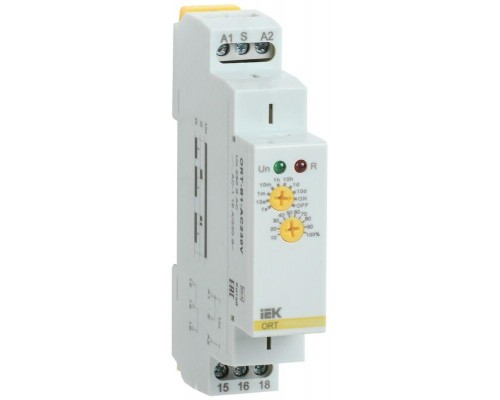 Реле задержки выключения ORT 1 конт. 230В AС ИЭК ORT-B1-AC230V