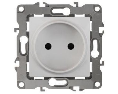 Розетка 12-2005-01 2P 16АХ-250В без монтаж. лапок бел. ЭРА Б0018981