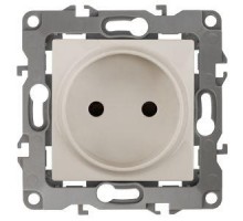 Розетка 12-2005-02 2P 16АХ-250В без монтаж. лапок сл. кость ЭРА Б0018982