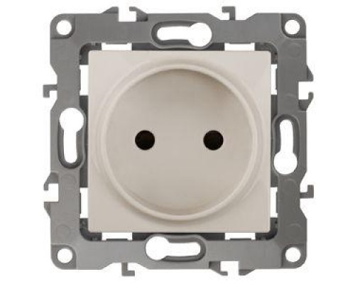 Розетка 12-2005-02 2P 16АХ-250В без монтаж. лапок сл. кость ЭРА Б0018982