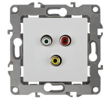 Розетка 12-3113-01 RCA бел. ЭРА Б0027471