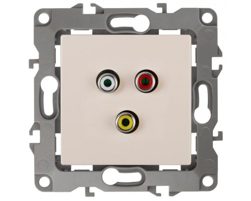 Розетка 12-3113-02 RCA сл. кость ЭРА Б0027472
