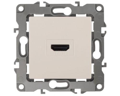 Розетка 12-3114-02 HDMI сл. кость ЭРА Б0027482