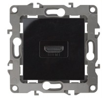 Розетка 12-3114-06 HDMI черн. ЭРА Б0027486