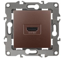 Розетка 12-3114-13 HDMI бронза ЭРА Б0027488