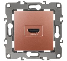 Розетка 12-3114-14 HDMI медь ЭРА Б0027489