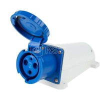 Розетка 133 стационарная 2P+PE 63А 220В IP67 Rexant 11-8915