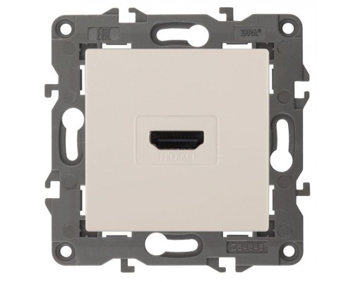 Розетка 14-3114-02 HDMI Elegance сл. кость ЭРА Б0034333