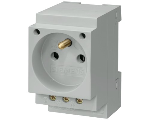 Розетка 16А 3п с заземл. штырем SCHUKO Siemens 5TE6803