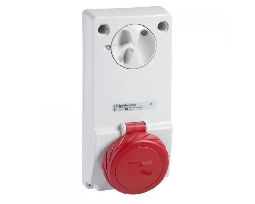 Розетка 16А 5P 400В 6ч IP65 SchE 82086