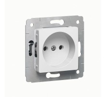Розетка 1-м СП Cariva 16А IP20 2К бел. (DIY-упак.) Leg 695945