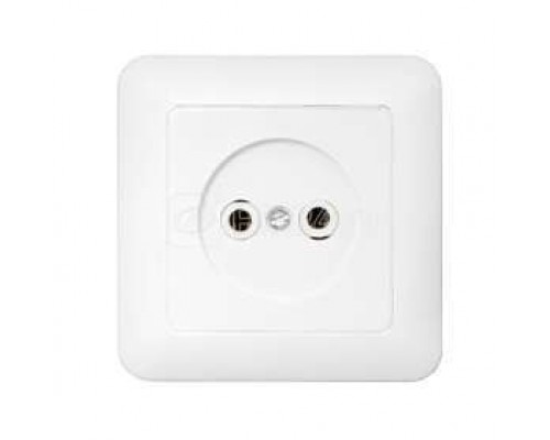 Розетка 1-м СП без заземл. бел. БЕЛТИЗ РС16-299