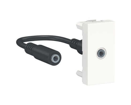 Розетка 1-мод. UNICA MODULAR Minijack бел. SchE NU343318