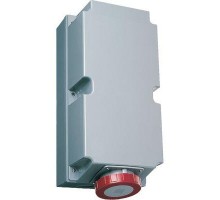 Розетка 2125RL4W 125А 2P+E 4ч для монтажа на поверхность с подкл. шлейфа IP67 ABB 2CMA168526R1000
