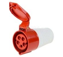 Розетка 215 переносная 3Р+РЕ+N 16А 380В IP44 Rexant 11-8920