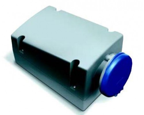 Розетка 216RL9 16А 2P+E 9ч для монтажа на поверхность с подкл. шлейфа IP44 ABB 2CMA168389R1000