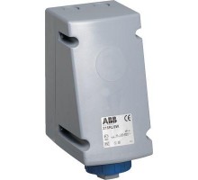 Розетка 232RL12W 32А 2P+E 12ч для монтажа на поверхность с подкл. шлейфа IP67 ABB 2CMA168483R1000