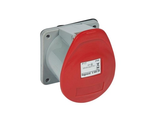Розетка 32А 3K+3 IP44 Leg 058058