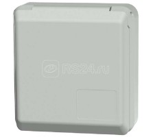 Розетка 32А 5п 6ч 400В IP44 CEPEX для кабель-каналов и питающих постов винтовое соединение сер. Mennekes 4213