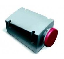 Розетка 416RL1 16А 3P+N+E 1ч для монтажа на поверхность с подкл. шлейфа IP44 ABB 2CMA168409R1000